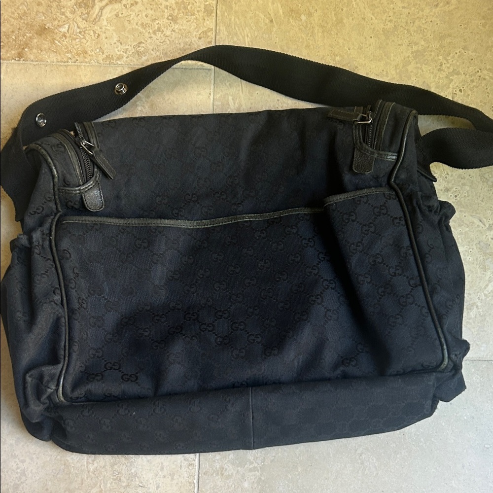Gucci Black Diaper Bag - Picture 8 of 10